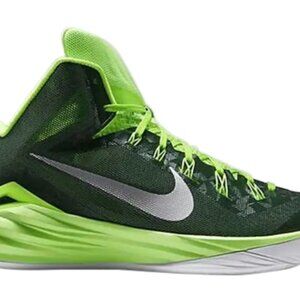 Nike Hyperdunk basketball shoes - size 10 - 2014 Gorge Green